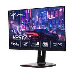 Màn hình Gaming FPS KTC H25Y7 25 inch (Full HD, Fast IPS, 300Hz - 320Hz (OC), 1ms)