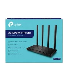 Bộ phát wifi TP-Link Archer C80 (Chuẩn AC/ AC1900Mbps/ 4 Ăng-ten ngoài/ Wifi Mesh/ 35 User)
