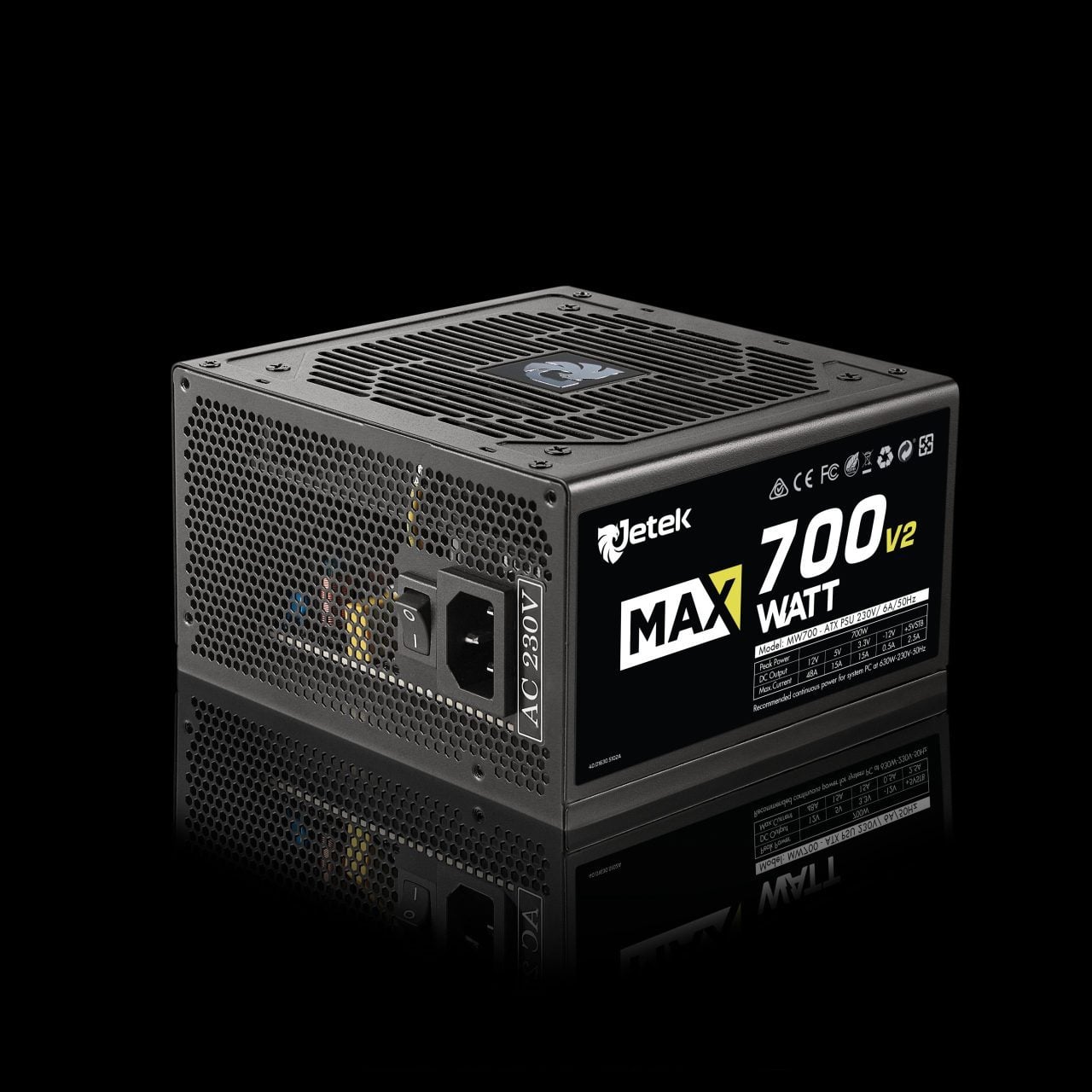 Nguồn Jetek MaxWatt MW700 V2 700W