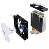 Tản nhiệt khí JUNGLE LEOPARD K400 Đen