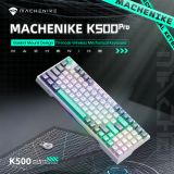 Phím Cơ Machenike K500 PRO-B94 (Grey/Brown Switch Trắng Xám) Không Dây