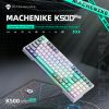 Phím Cơ Machenike K500 PRO-B94 (Grey/Brown Switch Trắng Xám) Không Dây