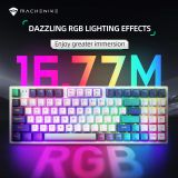Phím Cơ Machenike K500 PRO-B94 (Grey/Brown Switch Trắng Xám) Không Dây