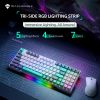 Phím Cơ Machenike K500 PRO-B94 (Grey/Brown Switch Trắng Xám) Không Dây