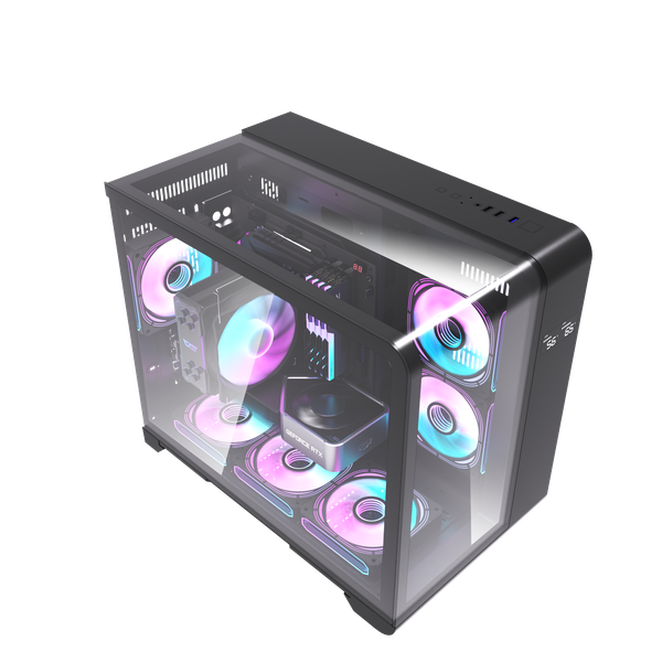 Vỏ Case DARKFLASH L280M M-ATX Đen