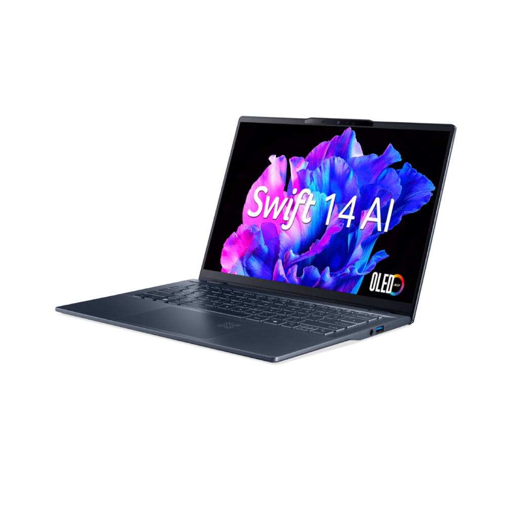 Laptop ACER Swift AI SF14-51-75VP NX.J2KSV.001 (Intel Core Ultra 7 258V | Intel Arc Graphics 140V | 14 inch 3K OLED | 32GB | 1TB | Win 11 | Xanh)