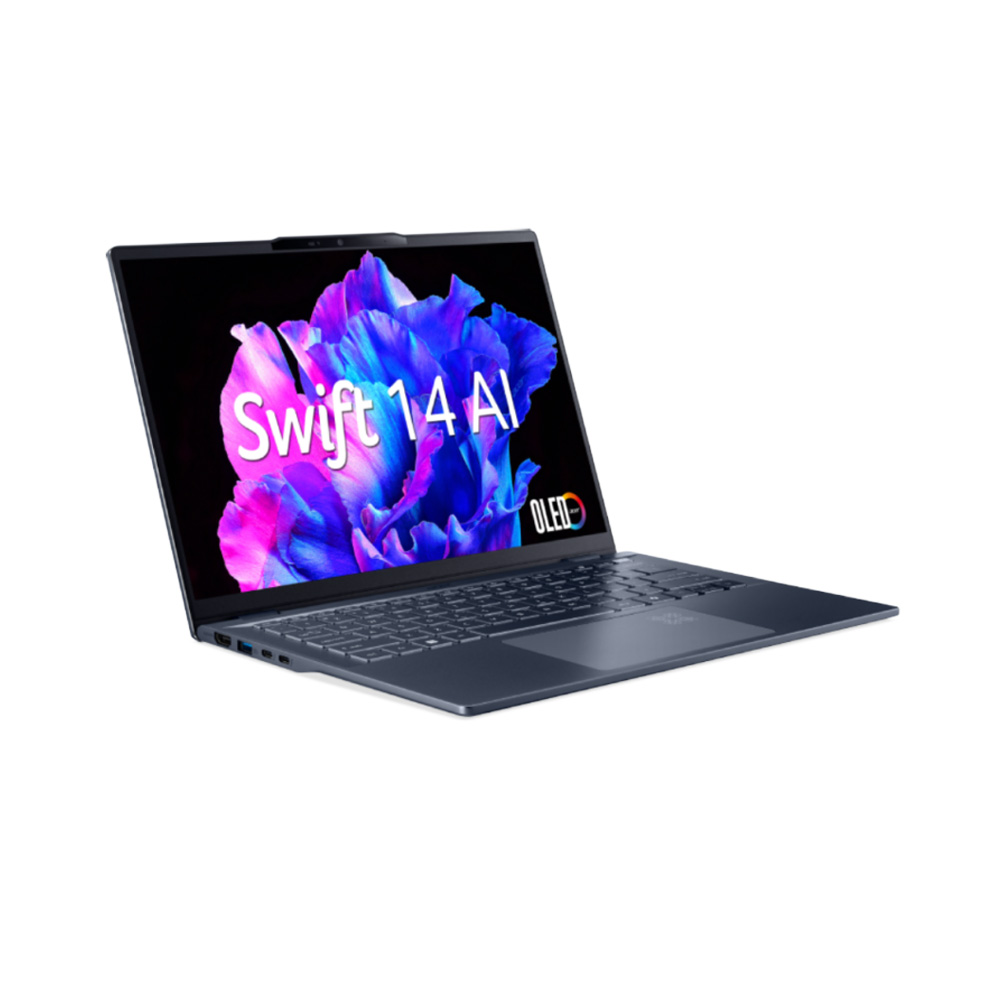 Laptop ACER Swift AI SF14-51-75VP NX.J2KSV.001 (Intel Core Ultra 7 258V | Intel Arc Graphics 140V | 14 inch 3K OLED | 32GB | 1TB | Win 11 | Xanh)