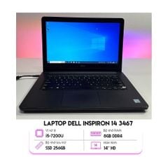 Laptop Dell Inspiron 14 3467 - Cũ Đẹp
