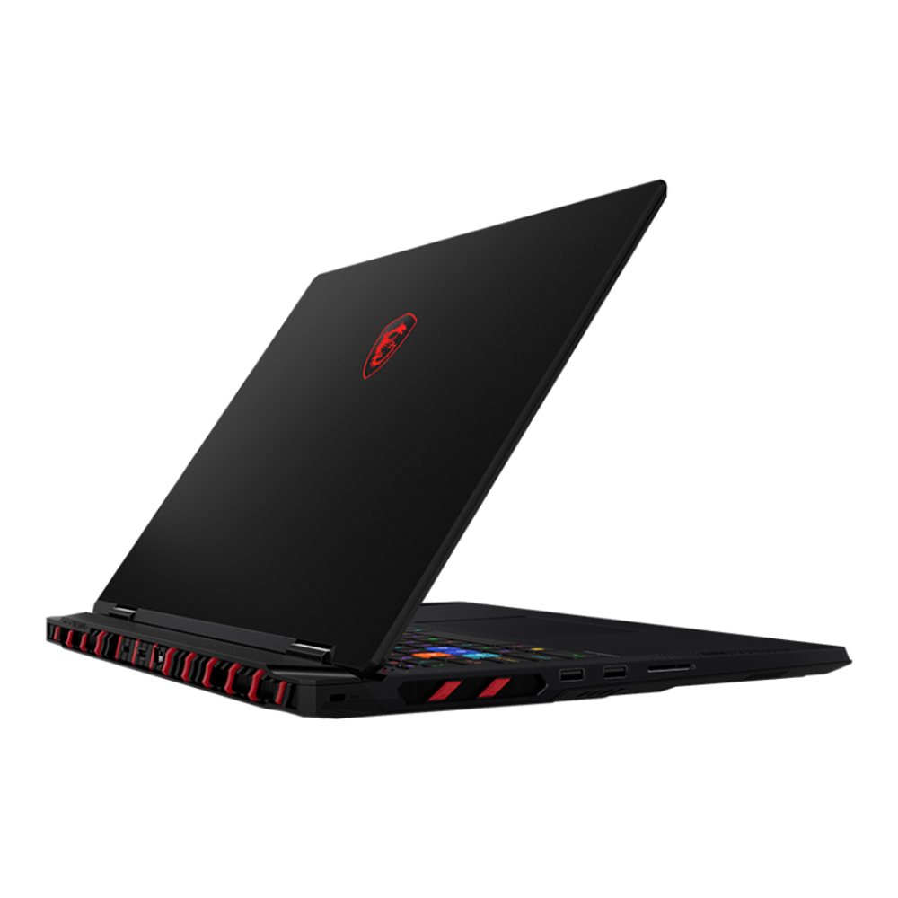 Laptop MSI Raider 18 HX AI A2XWIG 033VN (Intel Core Ultra 9 285HX | RTX 5080 | 18 inch UHD+ 120Hz |64GB | 4TB |  Win 11 | Đen)