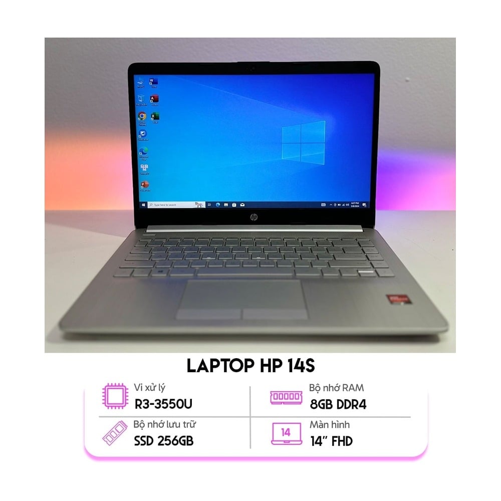 Laptop HP 14s-dk1xxx - Cũ Đẹp