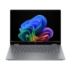 Laptop HP OmniBook X Flip 14-fk0082AU BZ7N8PA (AMD Ryzen™ AI 7 350 | AMD Radeon | 14 inch 2K Cảm ứng | 32GB | 1TB | Win 11 | Office | Bạc)