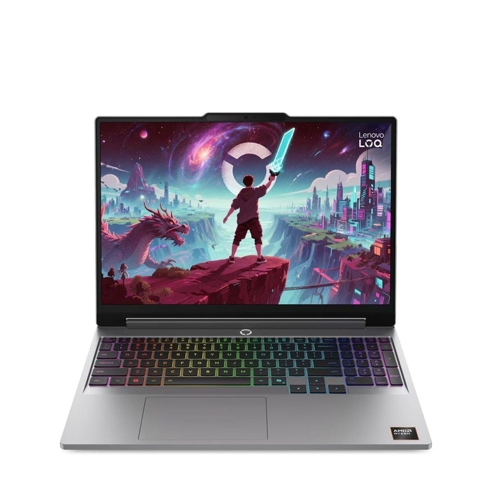Laptop Lenovo LOQ 15AHP11 83TN0040VN (AMD Ryzen 7 250, RTX 5050 8GB GDDR7, 15.3 inch WUXGA, 16GB, 512GB, Windows 11 Home Single Language, Xám)