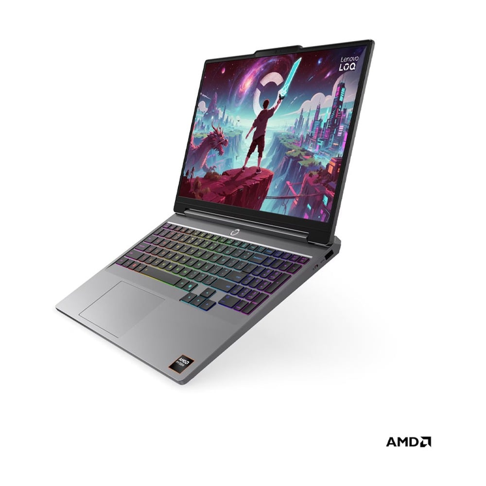 Laptop Lenovo LOQ 15AHP11 83TN0040VN (AMD Ryzen 7 250, RTX 5050 8GB GDDR7, 15.3 inch WUXGA, 16GB, 512GB, Windows 11 Home Single Language, Xám)