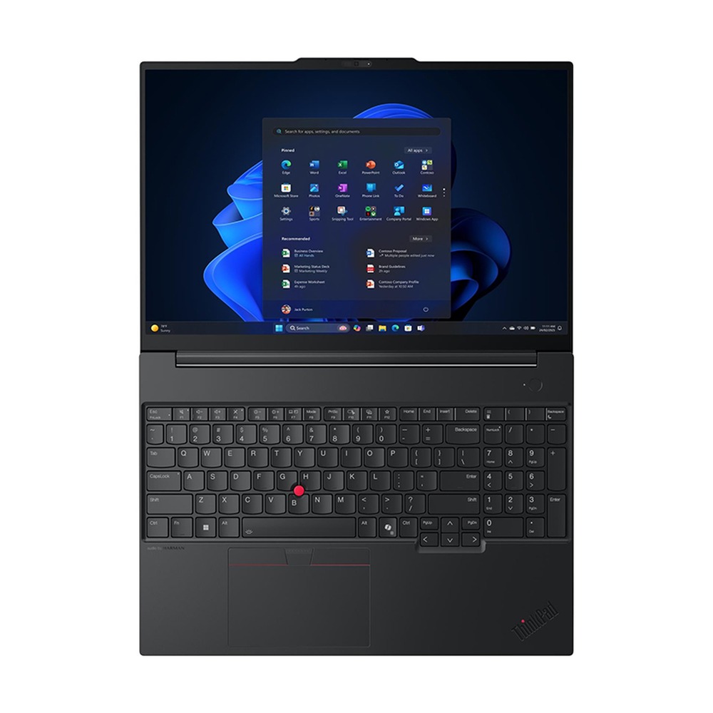 Laptop Lenovo ThinkPad E16 Gen 3 21SR00AAVN (Intel Core Ultra 5 135H, Intel Graphics, 16 inch WUXGA IPS, 16GB, 512GB, Win 11, Đen)