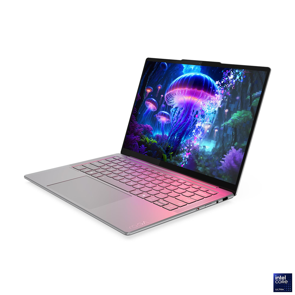 Laptop Lenovo Yoga Slim 7 14ILL10 83JX0086VN (Intel Core Ultra 5 226V | 512GB | 16GB | Intel Arc | 14 inch 2.8K WQXGA+ OLED 120Hz | Win 11 | Office | Bạc)
