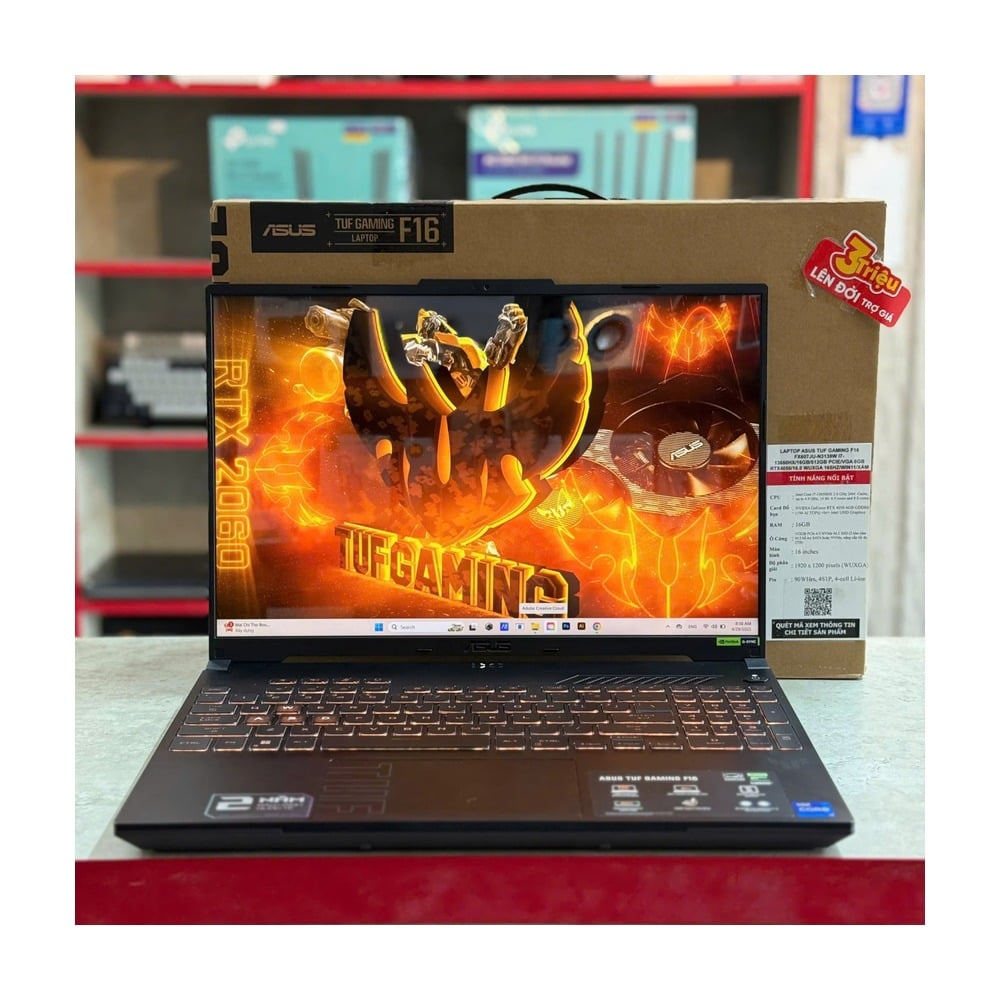 Laptop ASUS TUF Gaming F16 FX607JU-N3139