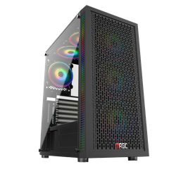 Vỏ Case Magic Luxury I Full Tower E-ATX Đen Sẵn 4 Fan