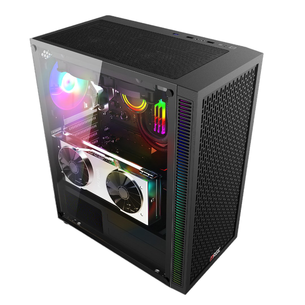 Vỏ Case Magic Luxury I Full Tower E-ATX Đen Sẵn 4 Fan