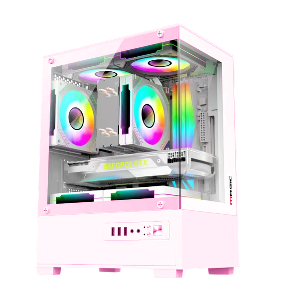 Vỏ Case Magic MIX M-ATX Hồng