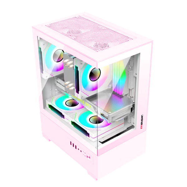 Vỏ Case Magic MIX M-ATX Hồng