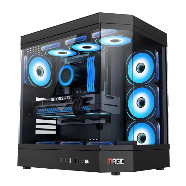 Vỏ Case Magic Vila Ultra Pro ATX Đen