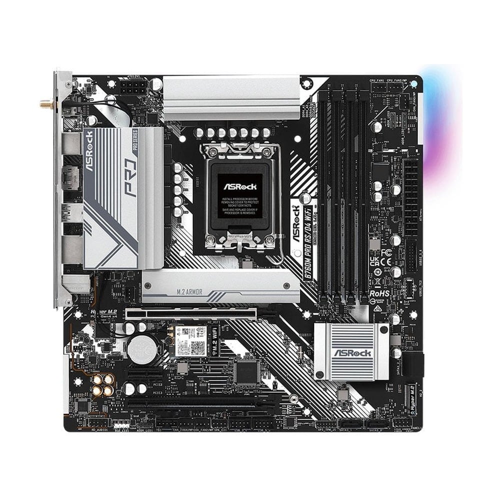 Mainboard Intel Asrock B760M Pro RS/D4 WiFi DDR4