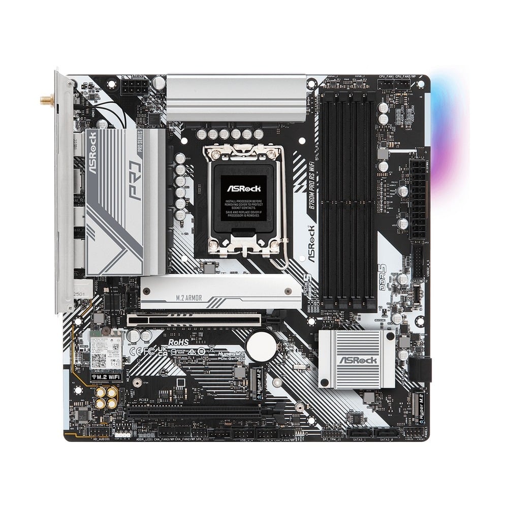 Mainboard Intel Asrock B760M Pro RS/D5 WiFi DDR5