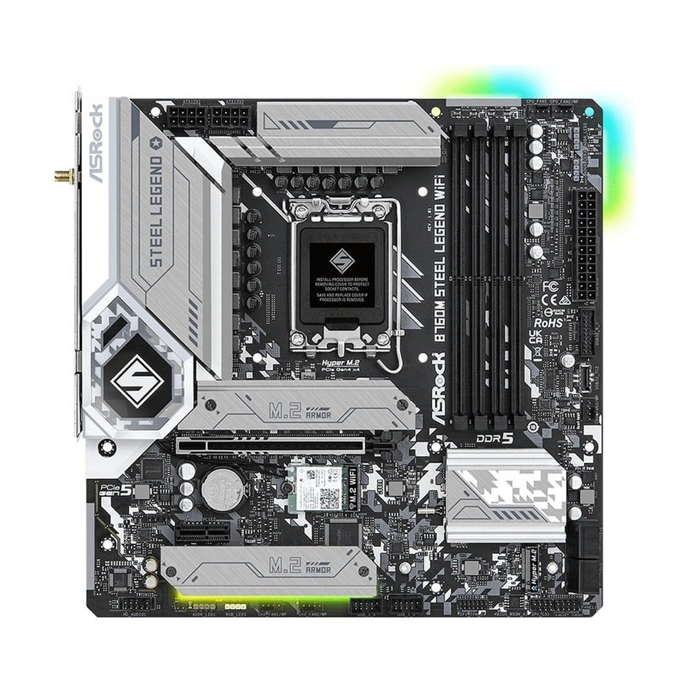 Mainboard Intel Asrock B760M Steel Legend Wifi DDR5