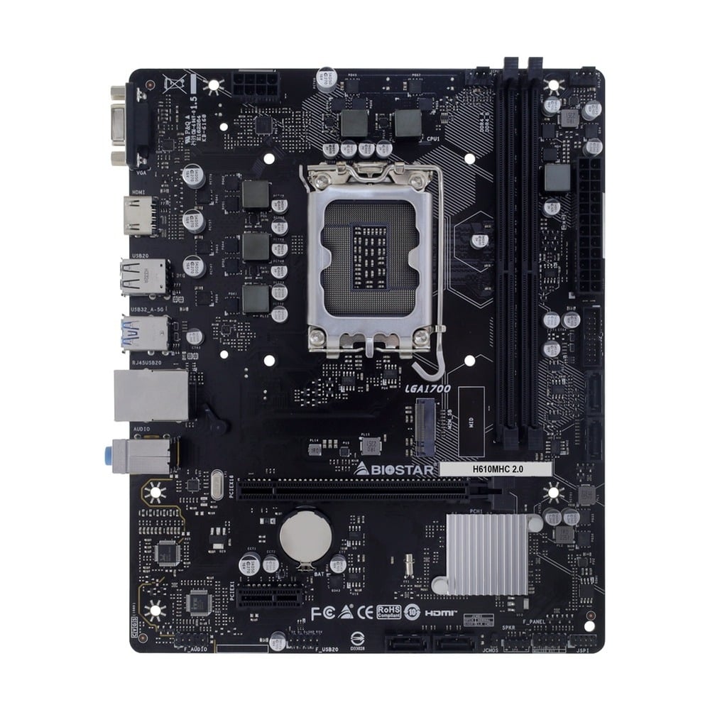 Mainboard Intel BIOSTAR H610MHC 2.0 DDR4