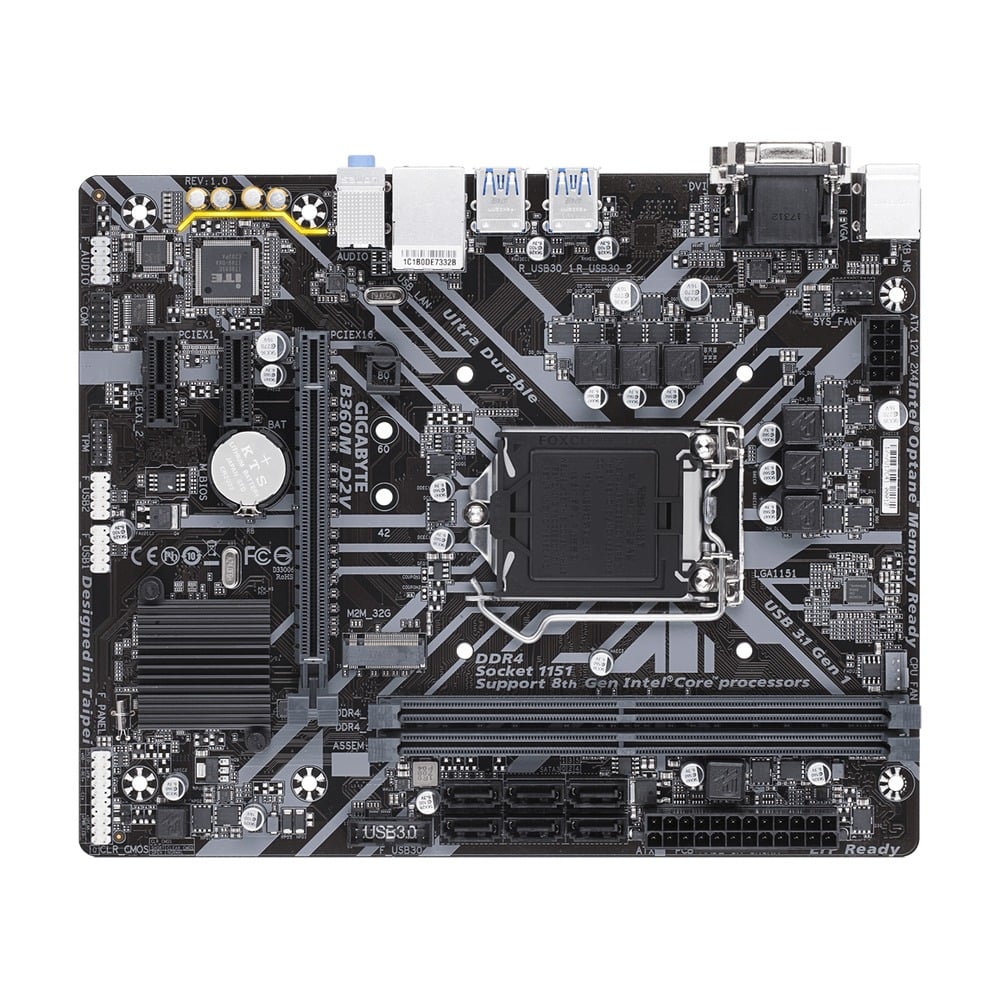 Mainboard Intel Gigabyte B360M D2V DDR4