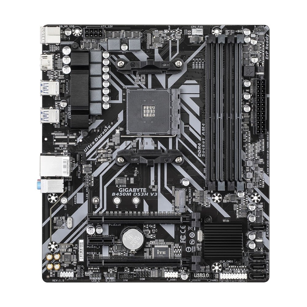 Mainboard AMD GIGABYTE B450M DS3H V3 DDR4