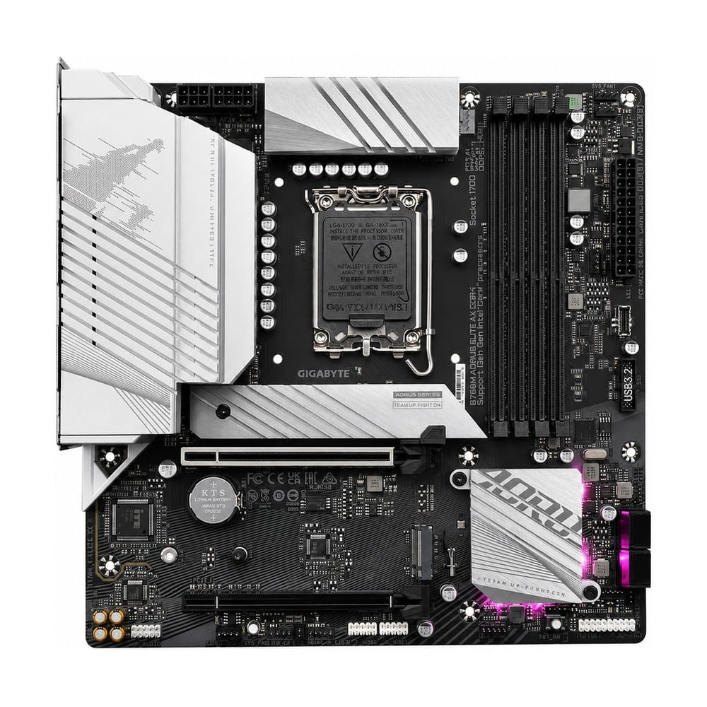 Mainboard Intel Gigabyte B760M AORUS ELITE AX Wifi DDR5