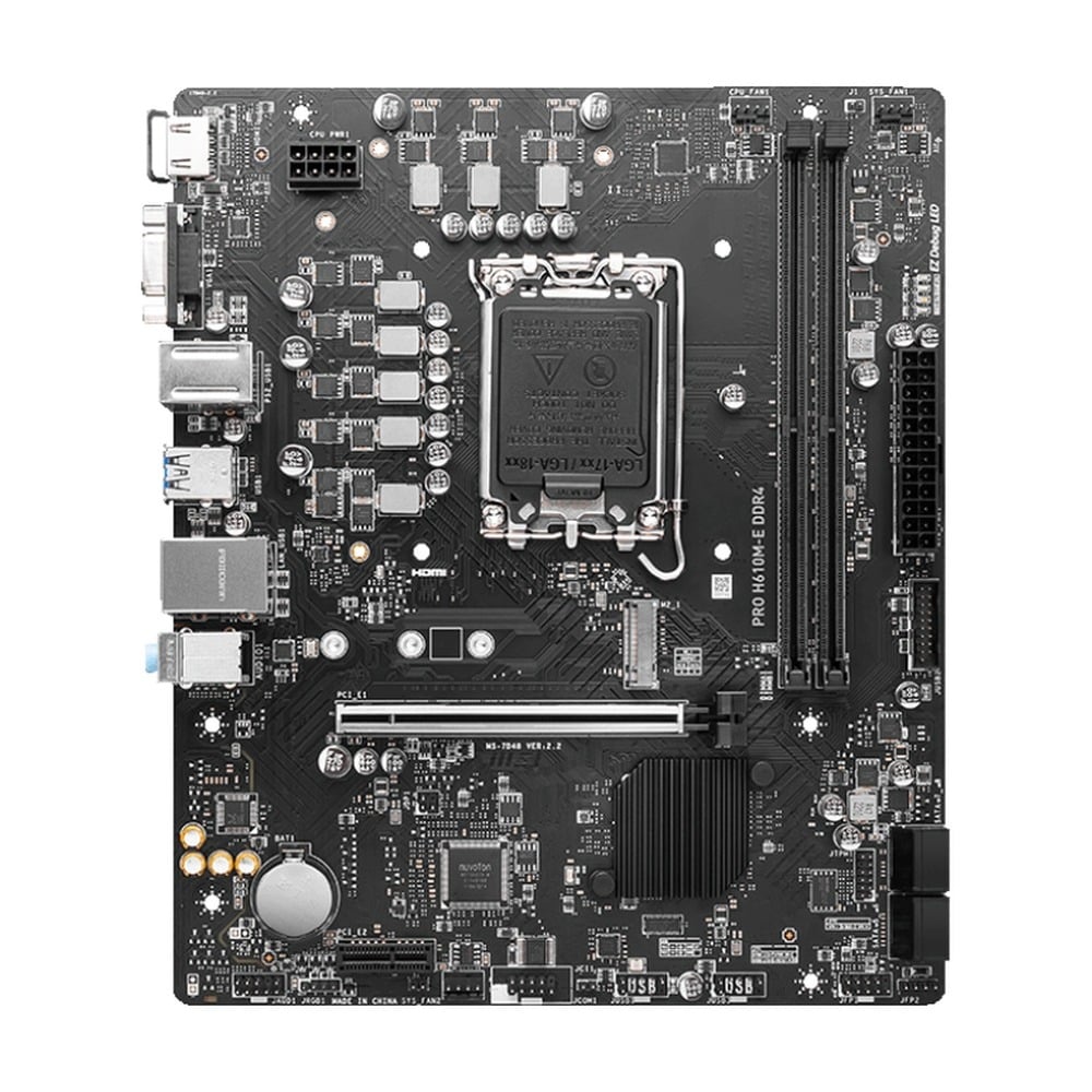 Mainboard Intel MSI H610M-E Pro DDR4