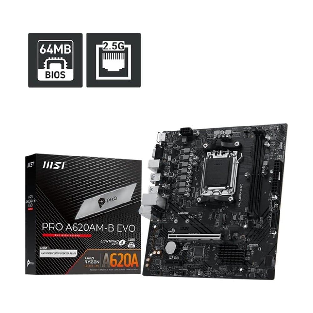 Mainboard MSI Pro A620AM-B EVO DDR5