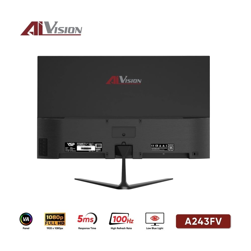 Màn Hình AIVISION A243FV 24 inch (100Hz, VA, FHD, 5ms)