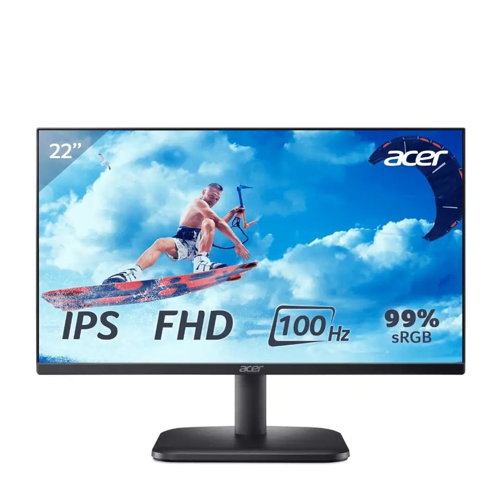 Màn Hình Acer EK221Q E3 | 22 inch FHD, IPS, 100Hz, phẳng