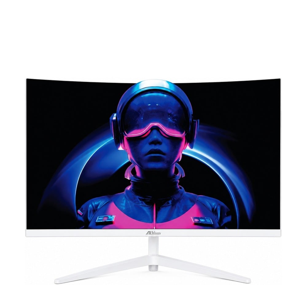 MÀN HÌNH AIVISION A245FC | 24 inch 100Hz, Full HD, VA, 5ms, Trắng, Cong