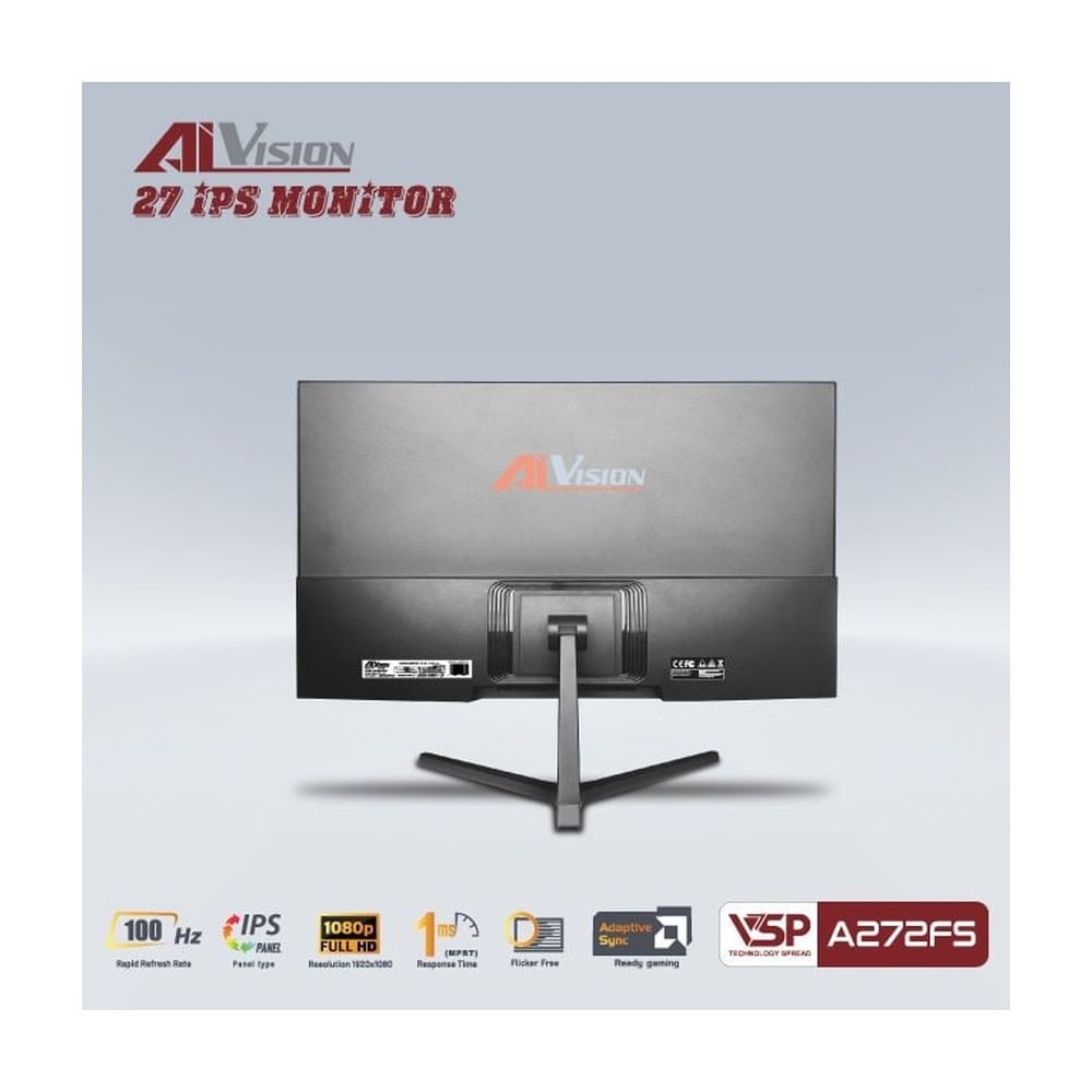Màn Hình AIVISION A272FS 27 inch (100Hz, IPS, FHD, 1ms)