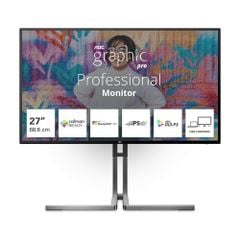 Màn hình AOC U27U3CV/74 27 inch 4K UHD IPS 75Hz 4ms phẳng