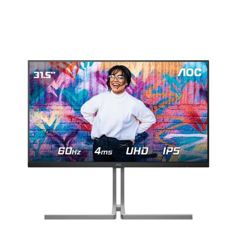 Màn hình Đồ Hoạ AOC U32U3CV/74 31.5 inch 4K UHD IPS 60Hz 4ms | Phẳng
