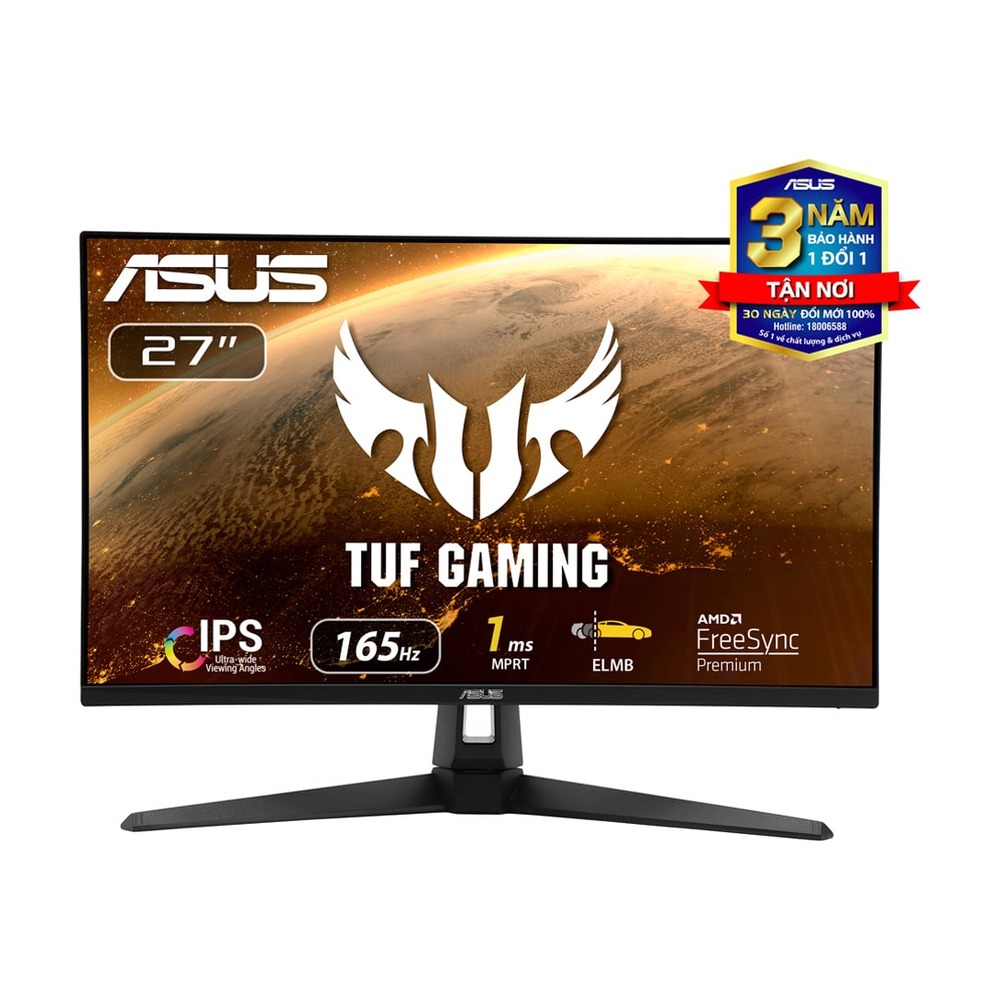 Màn Hình Gaming ASUS TUF VG279Q1A 27 inch (165Hz, IPS, FHD, 1ms)