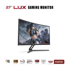Màn hình cong VSP VX272C (27 inch / VA / FHD / 200Hz / 1ms / Freesync)