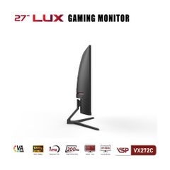 Màn hình cong VSP VX272C (27 inch / VA / FHD / 200Hz / 1ms / Freesync)