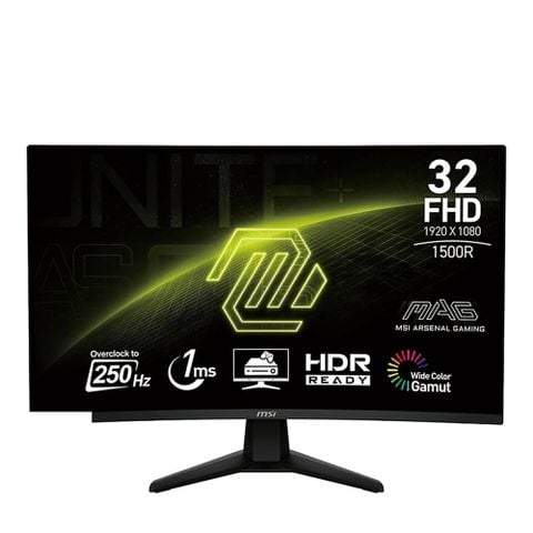 Màn hình Gaming Cong MSI MAG 32C6X 32 inch VA/FHD/1ms/250Hz