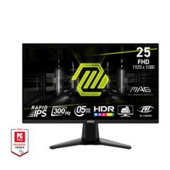 Màn hình Gaming MSI MAG 255XF 25 INCH Rapid IPS/FHD/0.5ms/300Hz/Phẳng