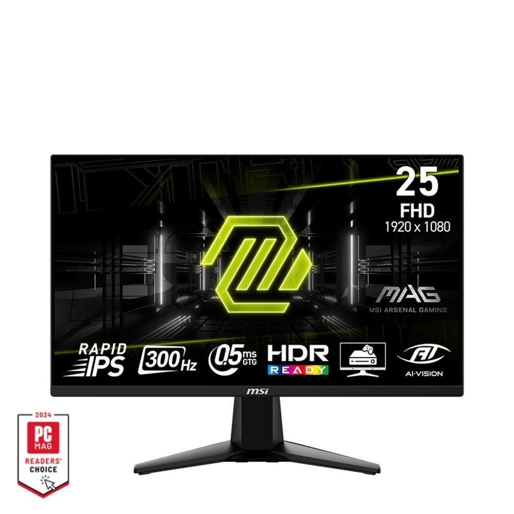 Màn hình Gaming MSI MAG 255XF 25 INCH Rapid IPS/FHD/0.5ms/300Hz/Phẳng