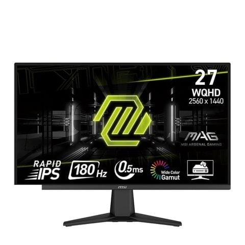 Màn hình Gaming MSI MAG 275QF 27 inch IPS/WQHD(2K)/0.5ms/180Hz/Phẳng