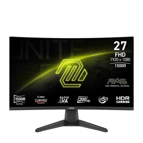 Màn hình Gaming MSI MAG 276CF E20 27 inch VA/FHD/0.5ms/200Hz, Cong