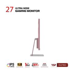 Màn Hình Gaming VSP VU279Q1 27 Inch Hồng (165Hz, IPS, QHD, 1ms, USB-C)