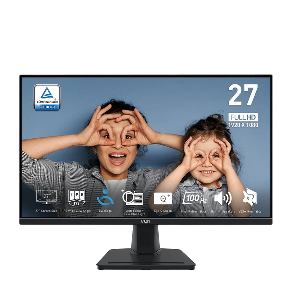 Màn hình MSI PRO MP275 27 inch IPS/FHD/1ms/100Hz/Phẳng